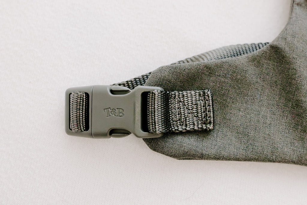 Slate Grey Dog Suit Harness